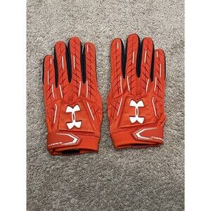 Auburn University Under Armour Team Issue Football Gloves Sz XXL Size Runs Small